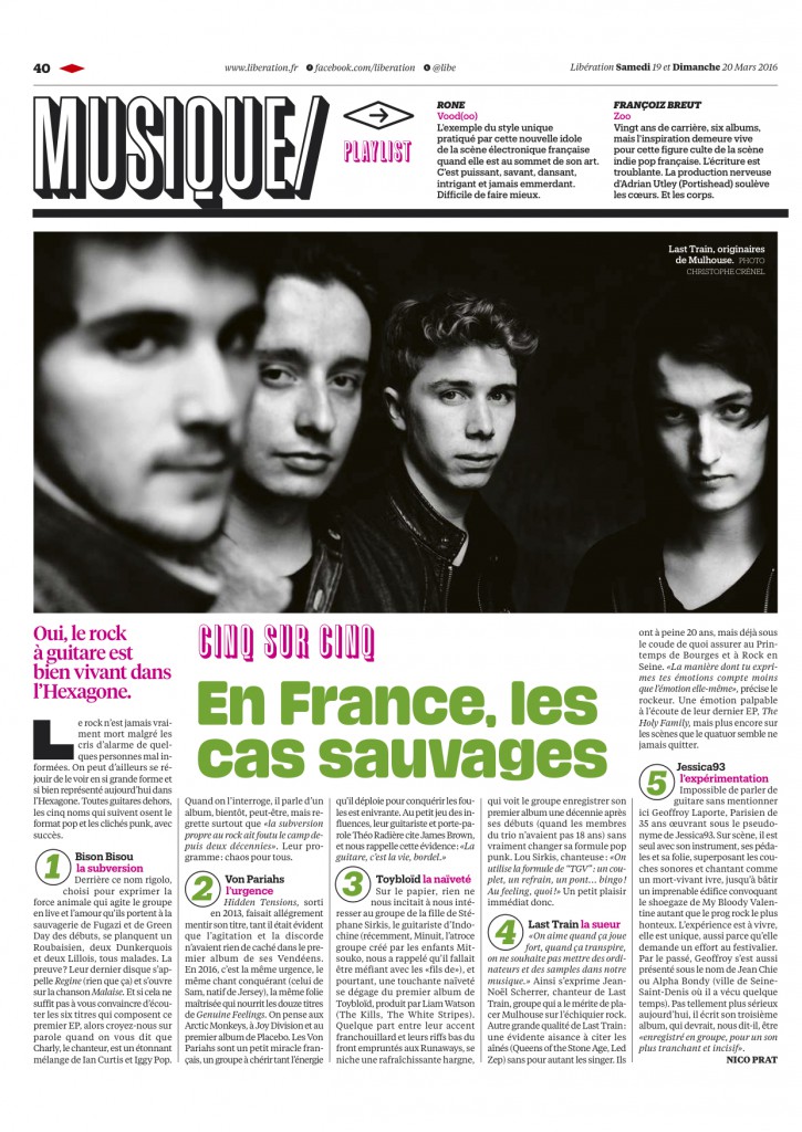 LIBÉRATION 19 ET 20_03_2016